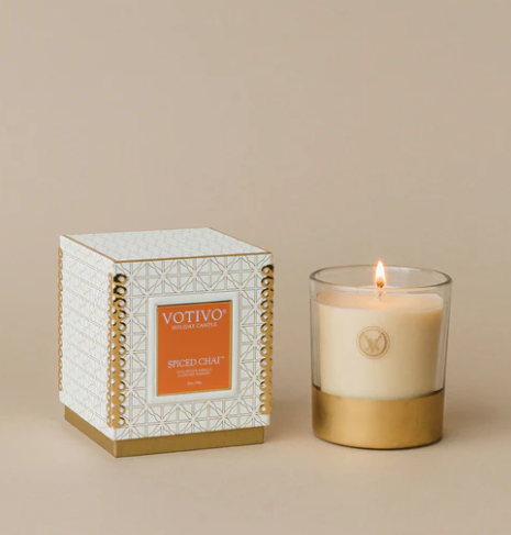 Votivo- Spiced Chai Holiday Candle 10oz