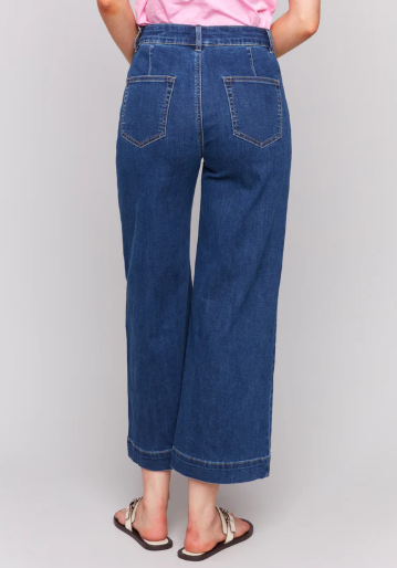 Indigo Patchwork Pocket Jean