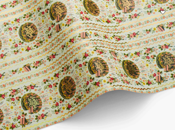 Floral Cake Wrapping Roll-Rifle Paper Co.