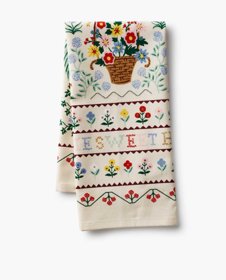 Home Sweet Home Tea Towel-Rifle Paper Co.