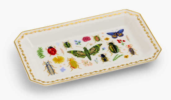 Curio Large Porcelian Catchall Tray-Rifle Paper Co.