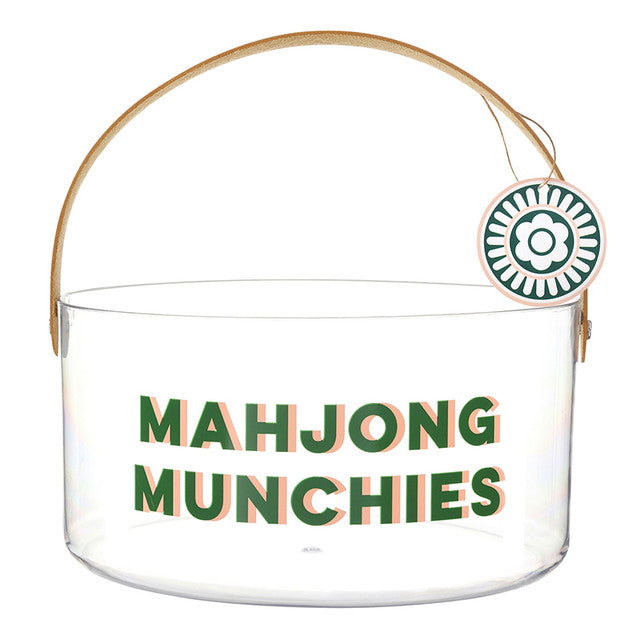 Mahjong Munchies-Acrylic Bucket