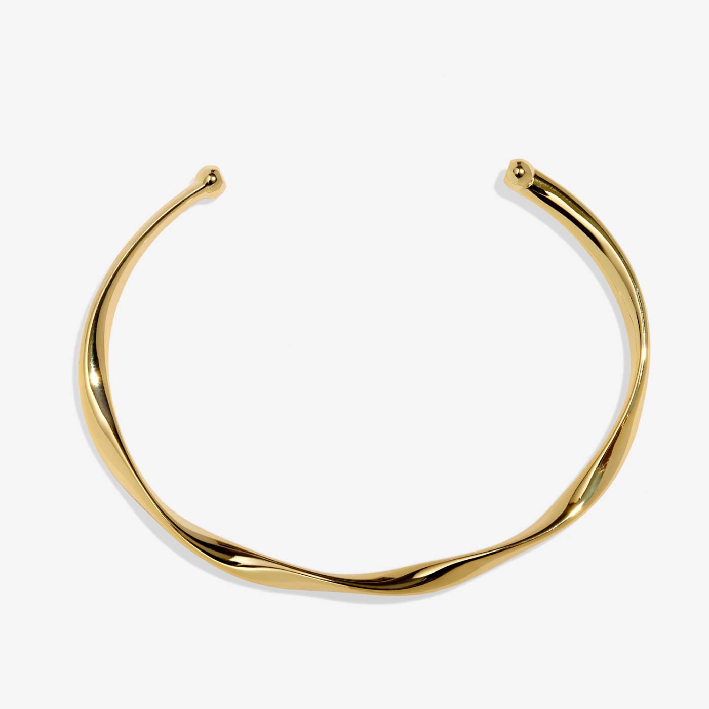 Gold Twist Bangle