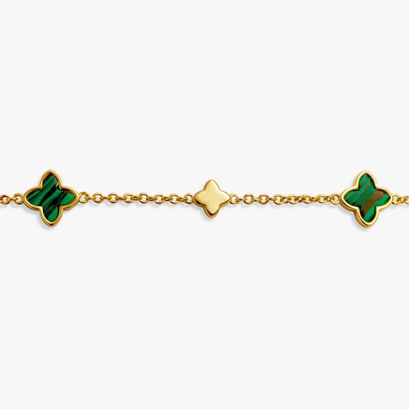 Loved by You | Green Clover Bracelet
