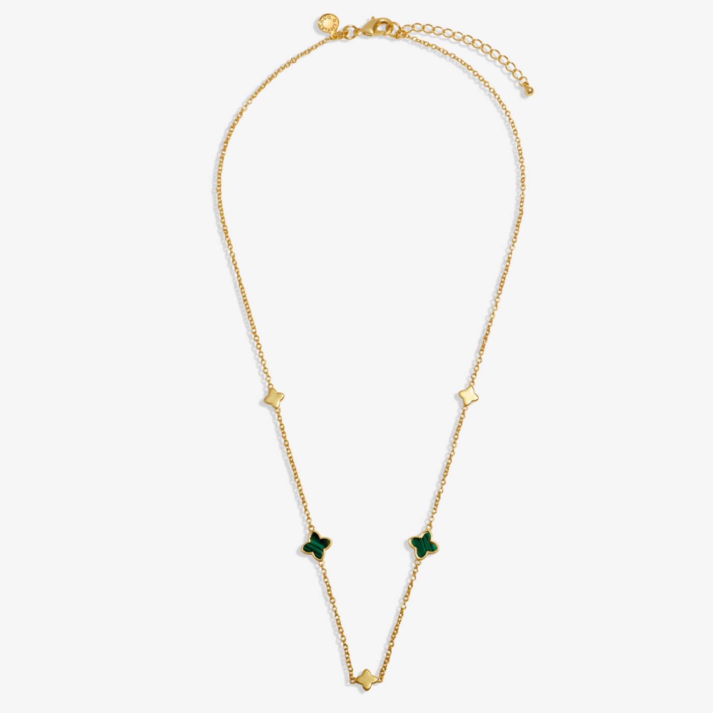 Loved by You | Green Clover Necklace