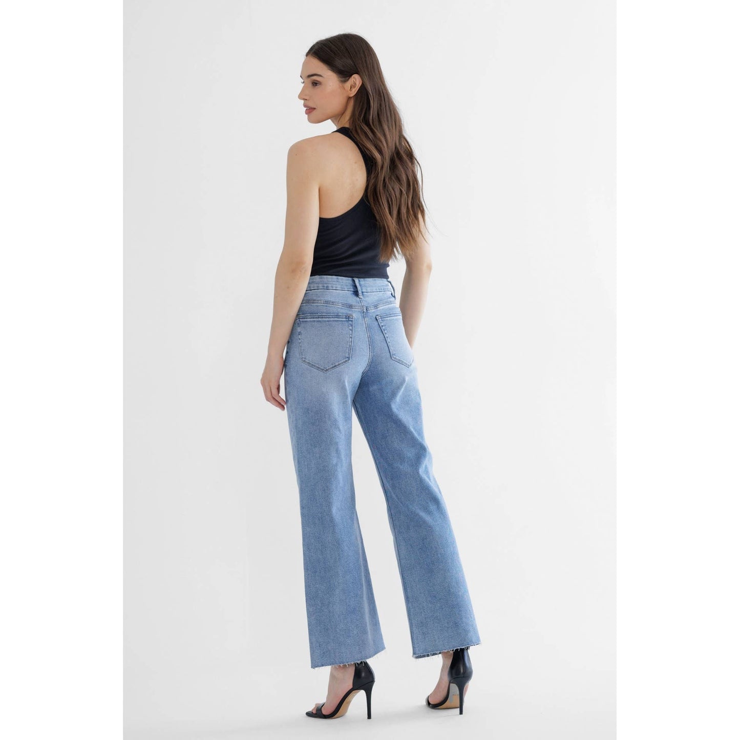 Mica Denim - SUPER HIGH WIDE LEG
