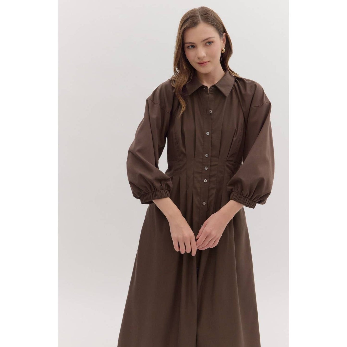 Espresso Midi Dress