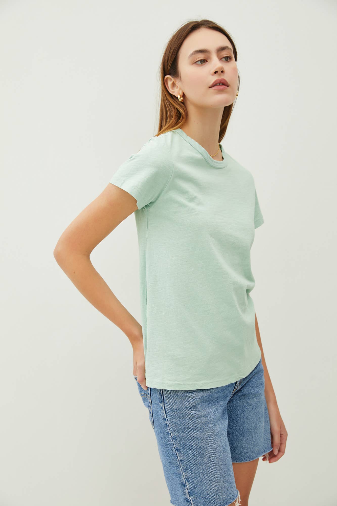 Garment Dyed Slub Tee