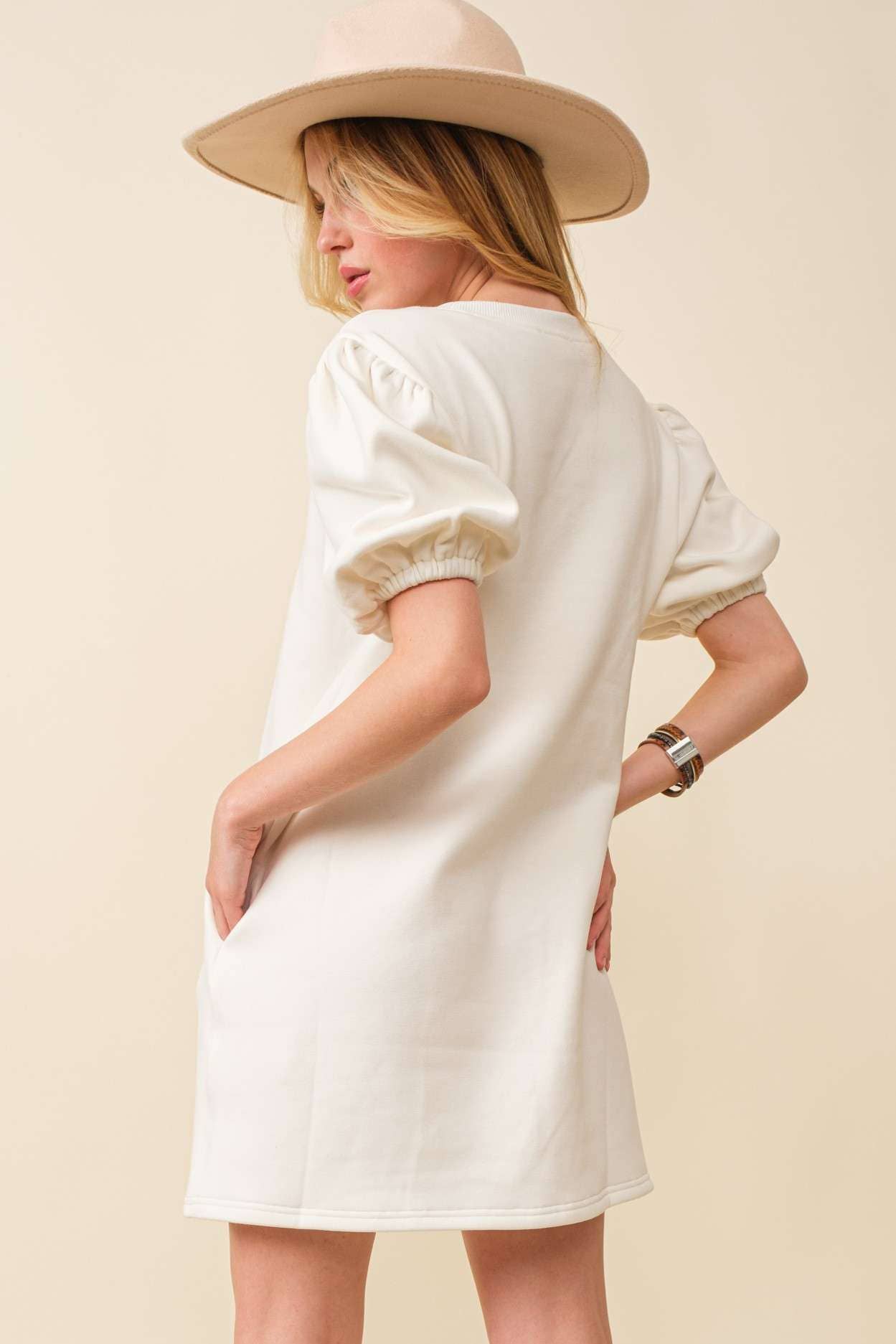Peace Joy Love Sequin Dress