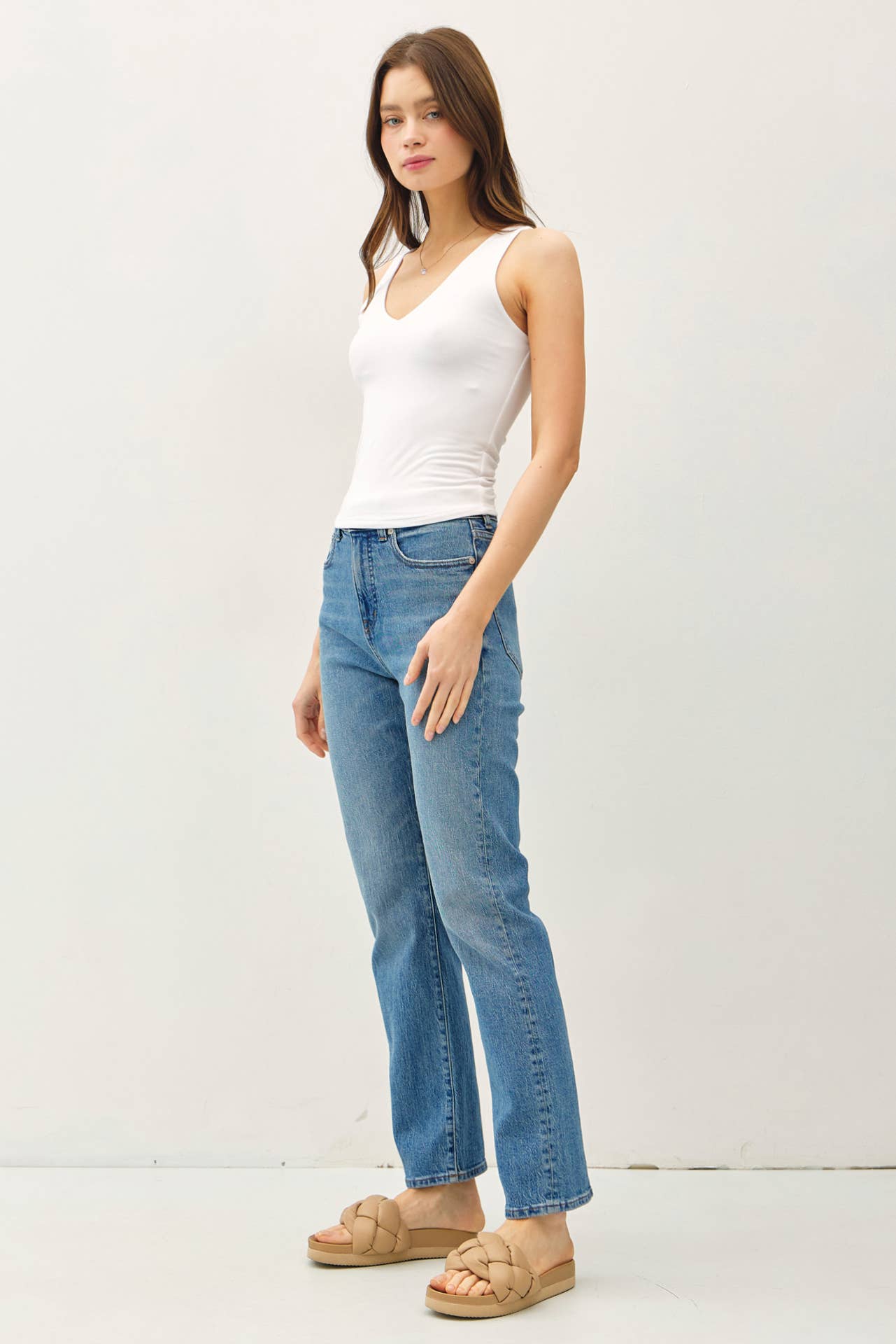 Basic V-Neck Tank