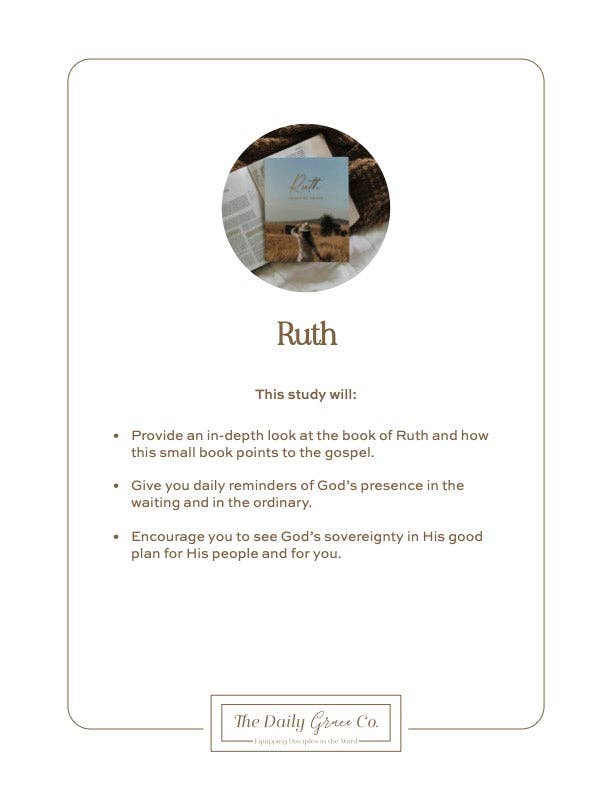 The Daily Grace Co - Ruth Bible Study