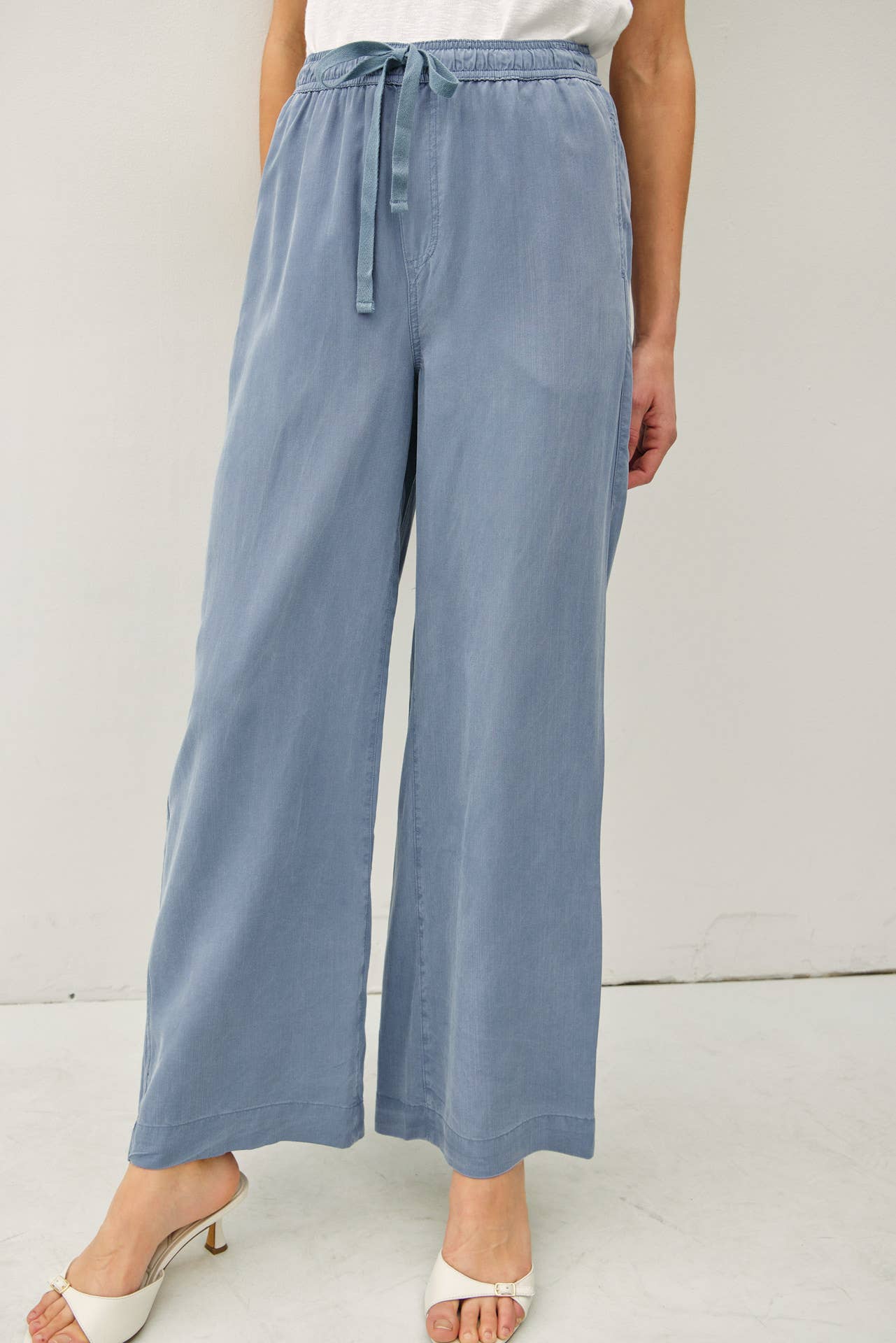 Tencel Wide Leg Pant