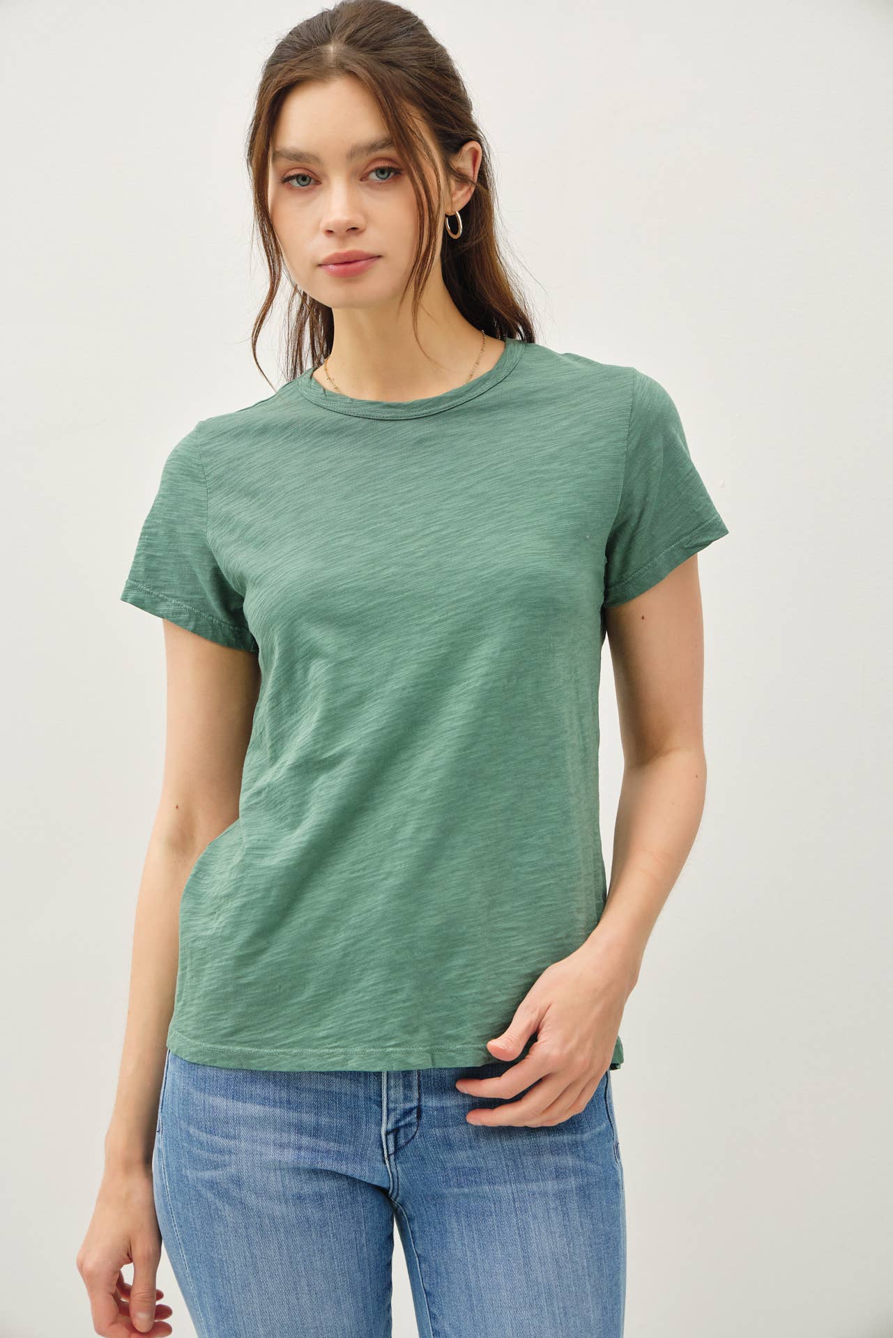 Garment Dyed Slub Tee