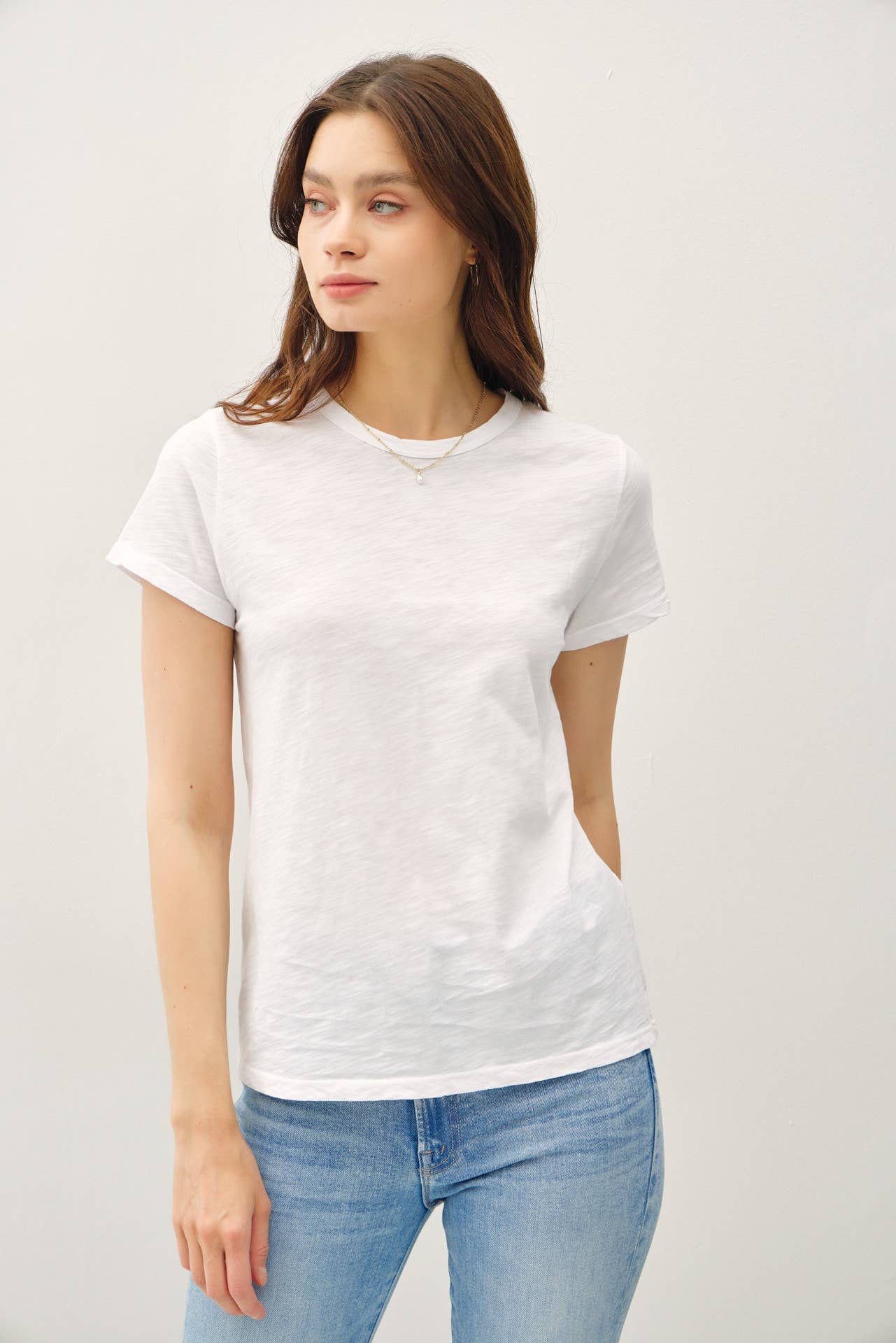 Garment Dyed Slub Tee
