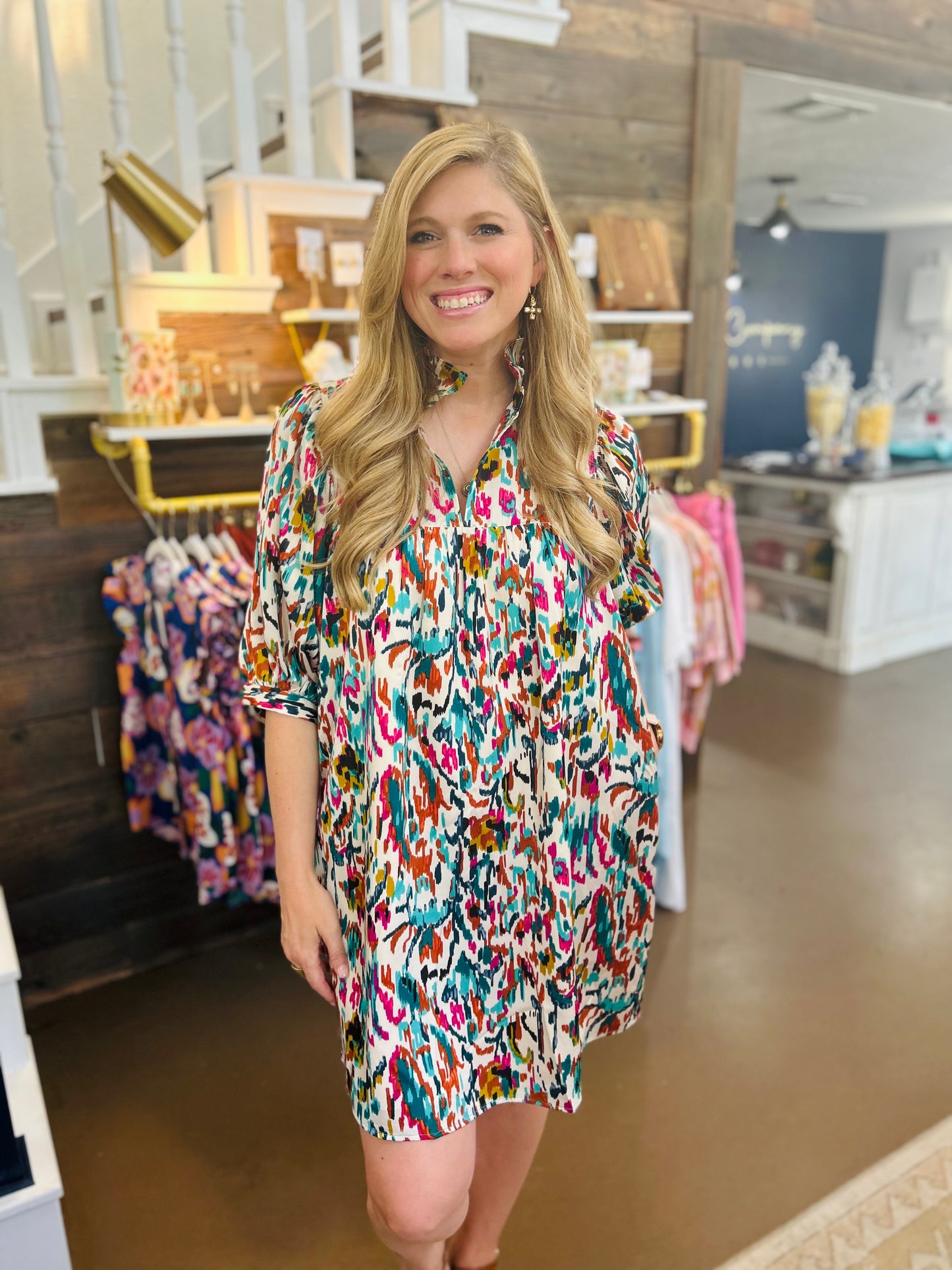 Static Paint Dress