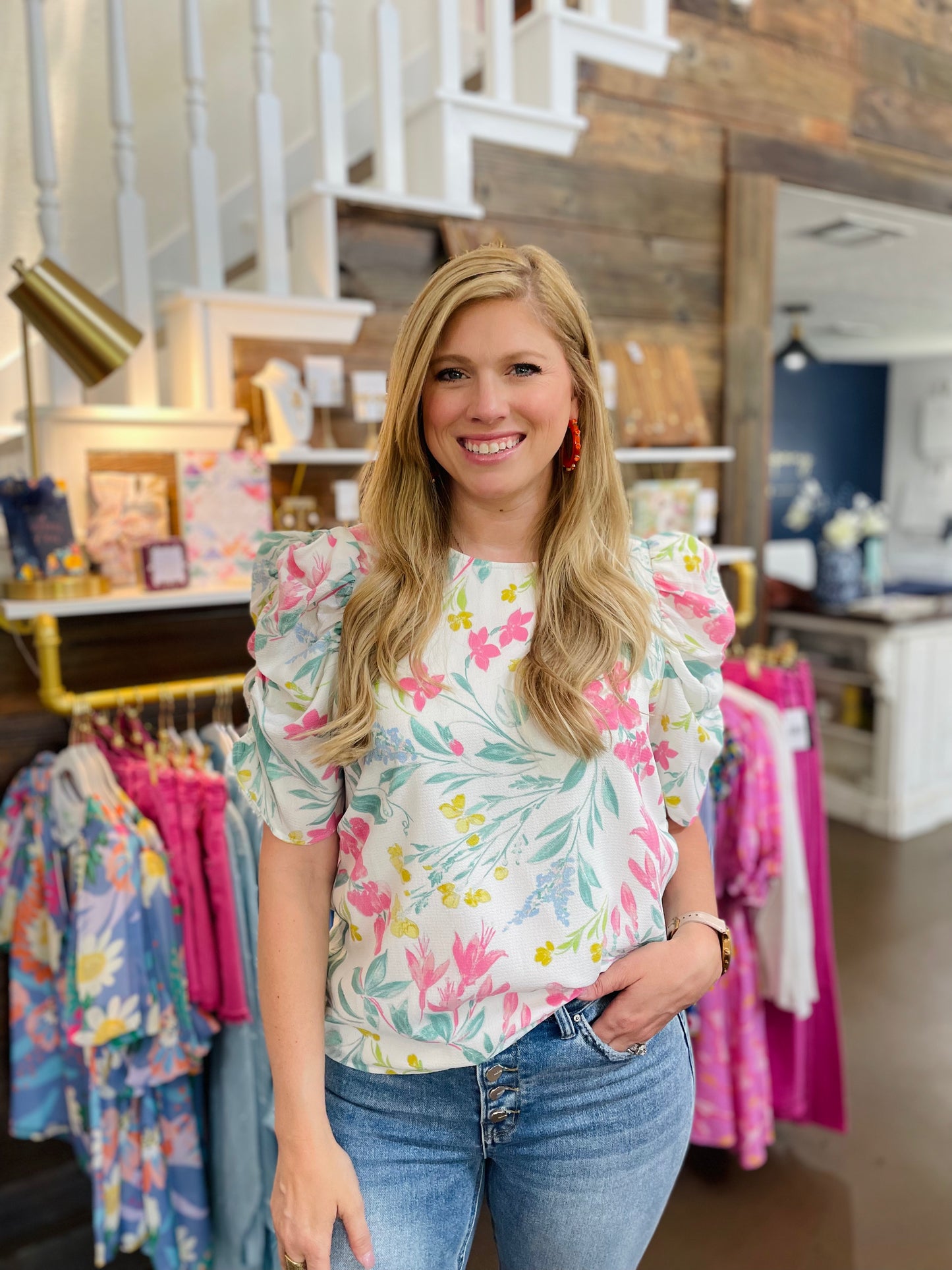 Jacinda Floral Blouse