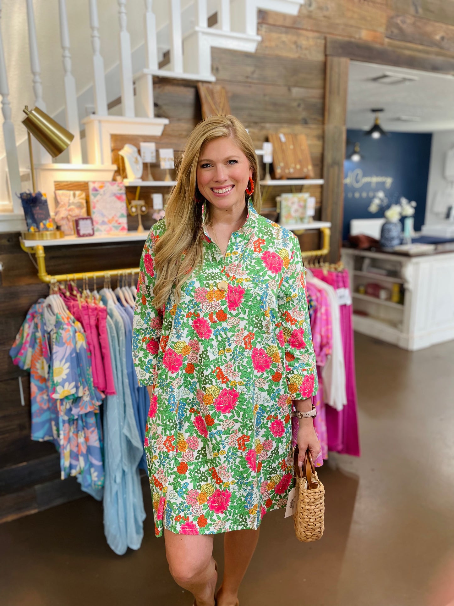 Sohpia Dress in Bella Bloom