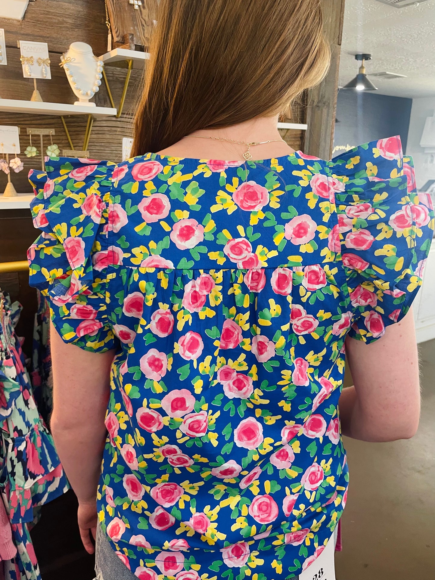 Royal Rose Top by Joy Joy