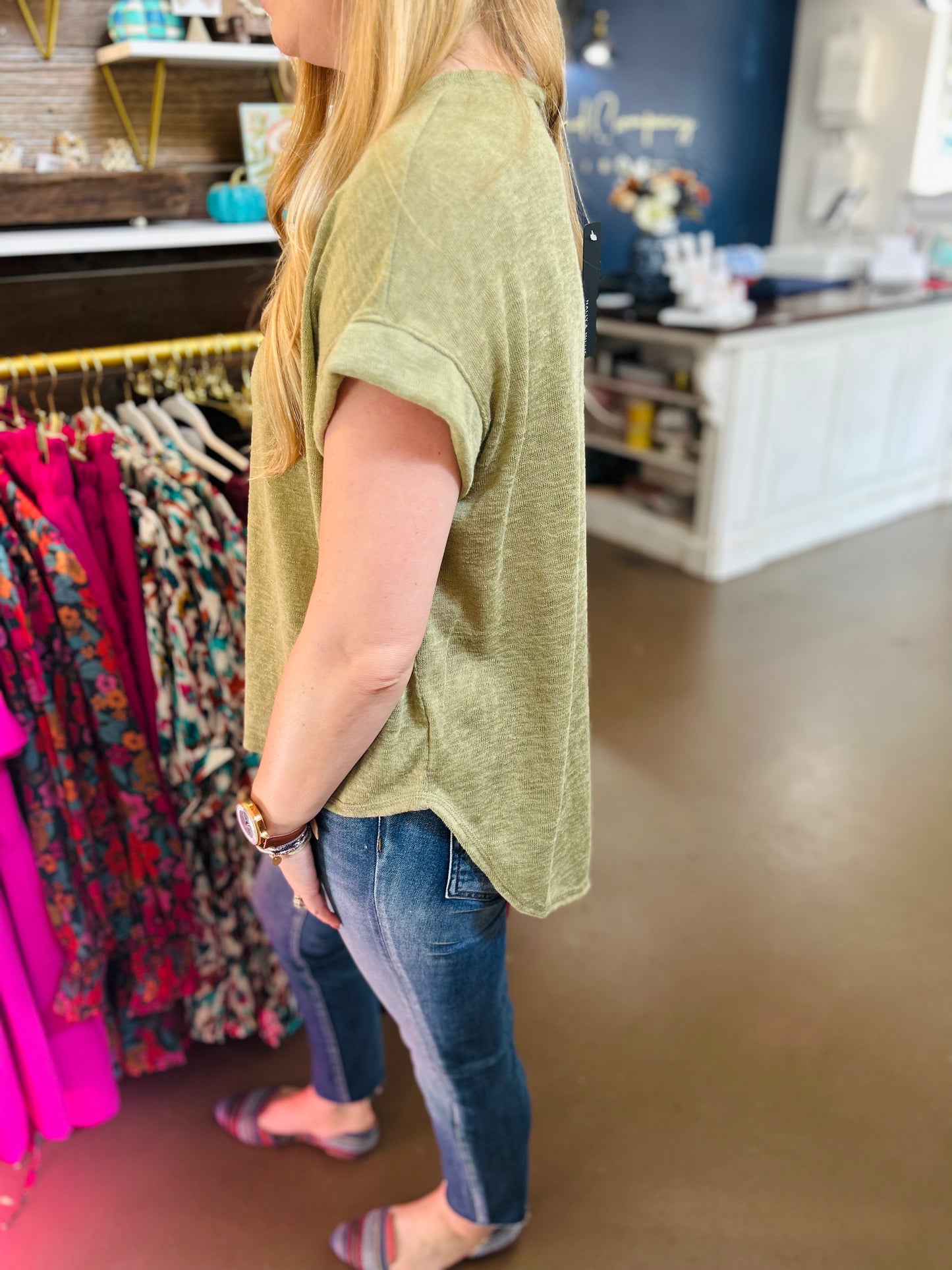 Artichoke Crew Top