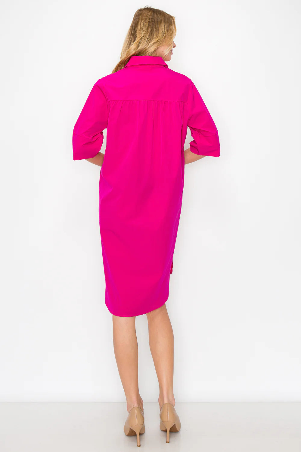 Fuchsia Wendi Tunic Dress