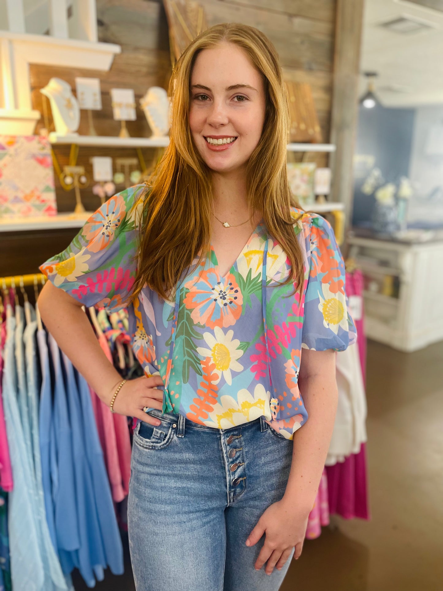 Garden Glam Blouse