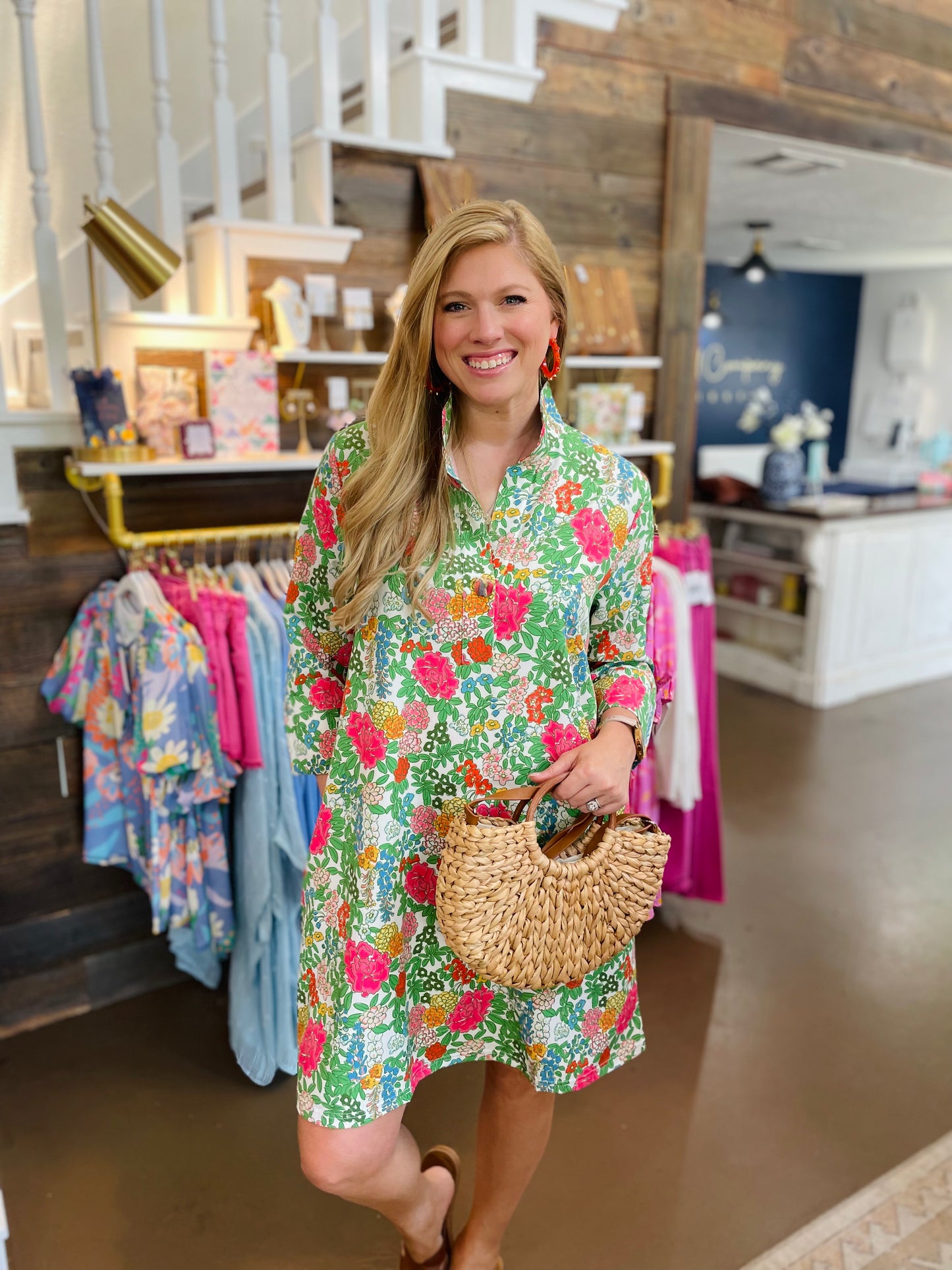 Sohpia Dress in Bella Bloom