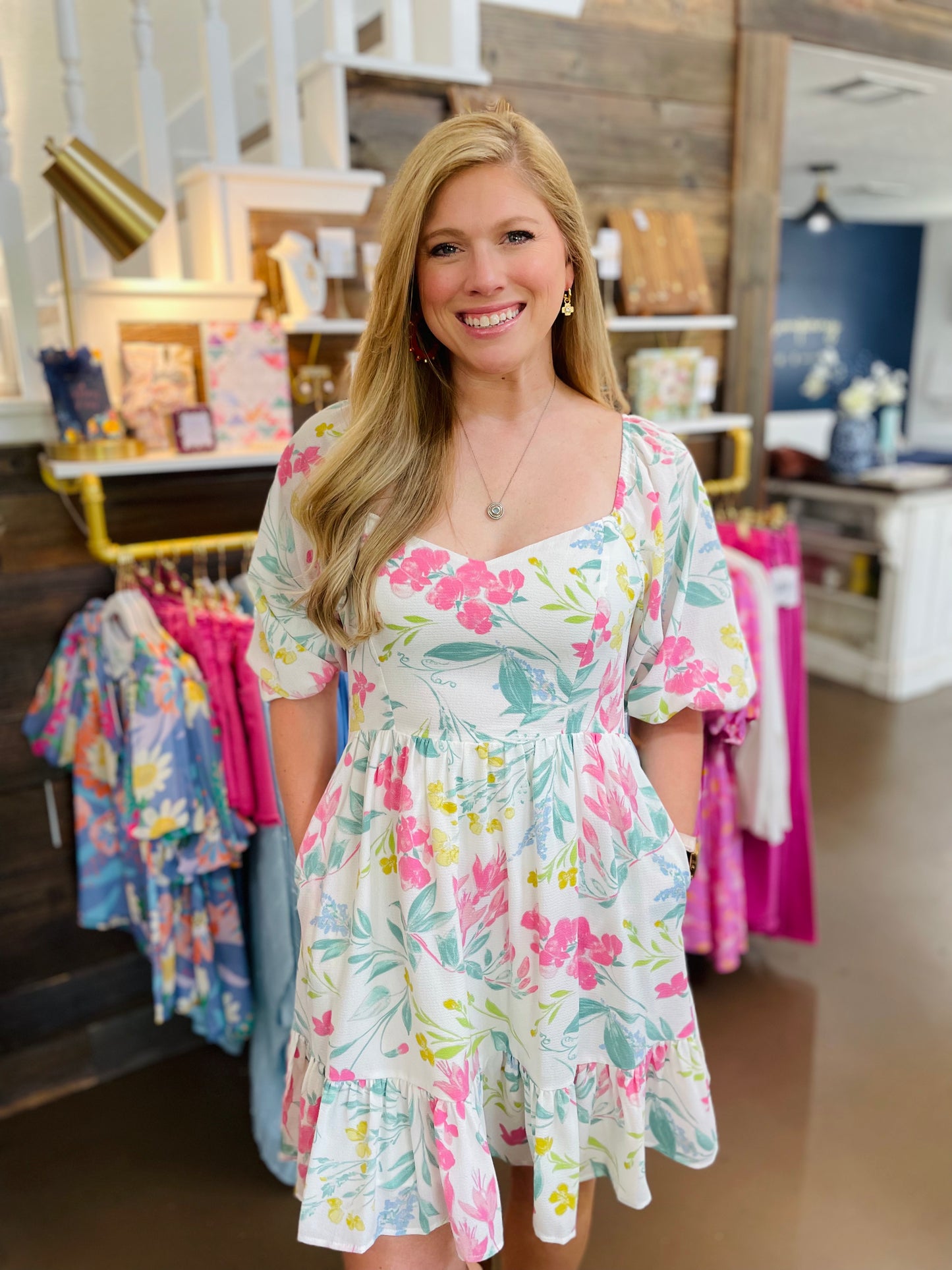Jacinda Floral Dress