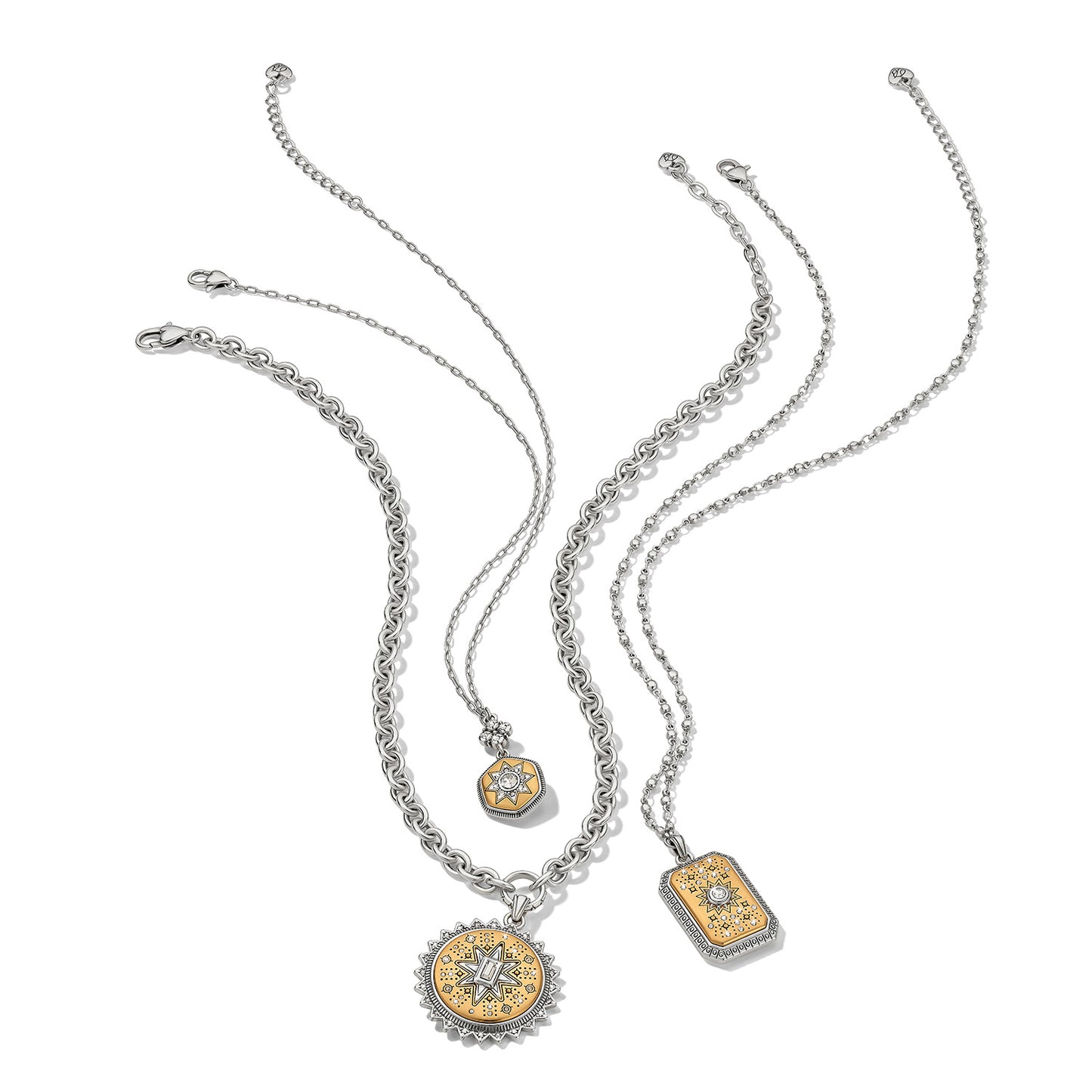 Mosaic Nova Tag Necklace