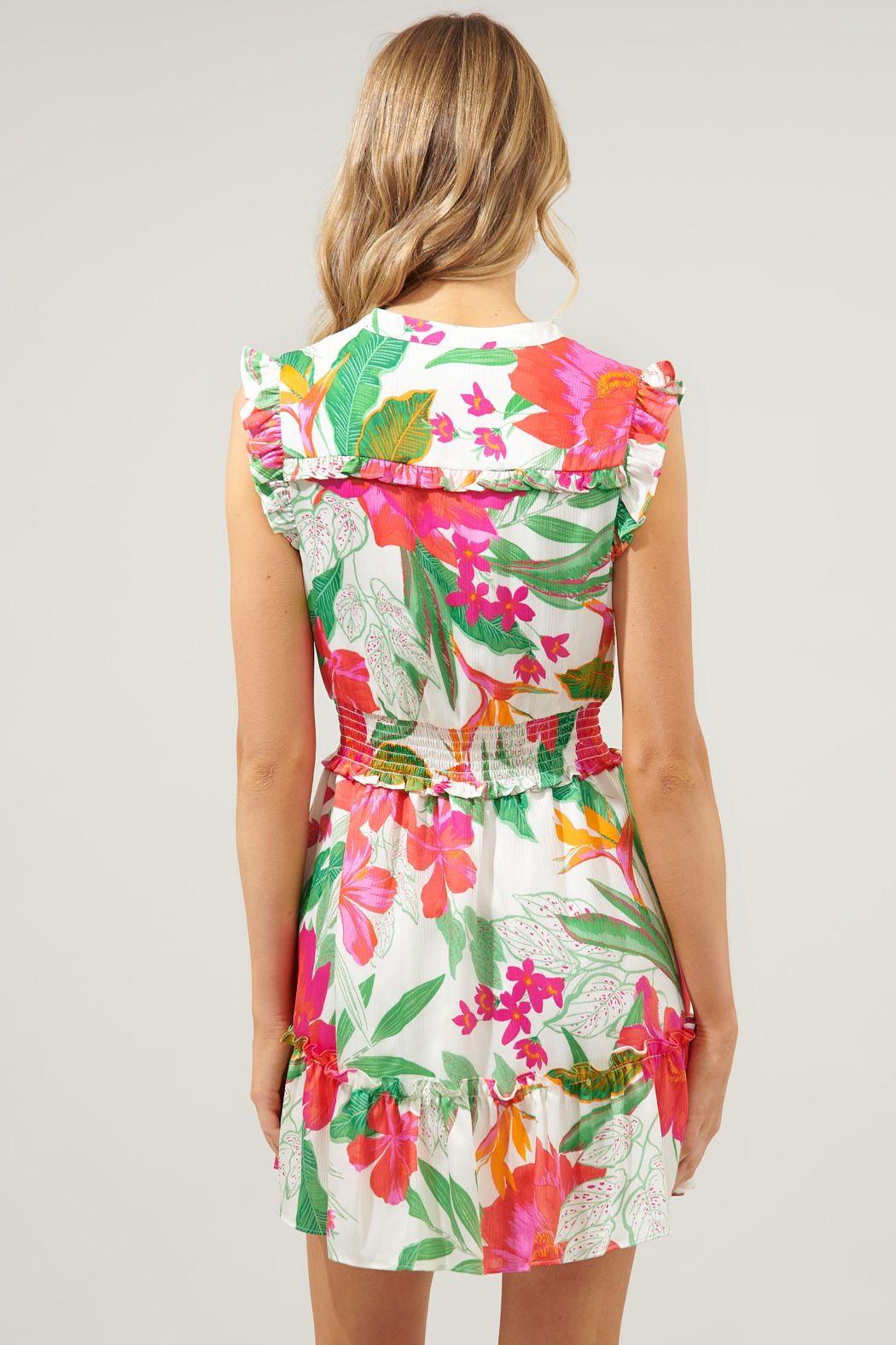 La Costa Tropics Mini Dress