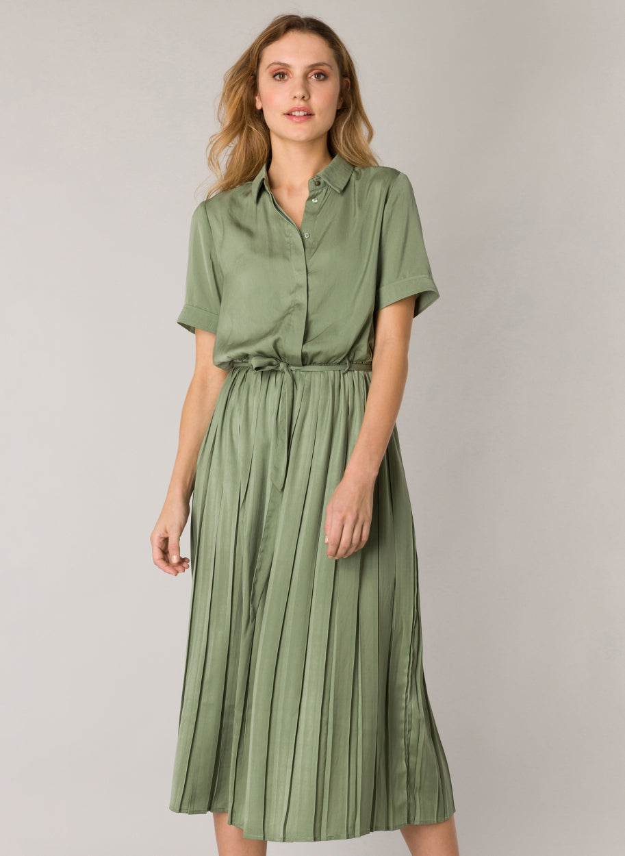 Greyed Army Dress by YEST