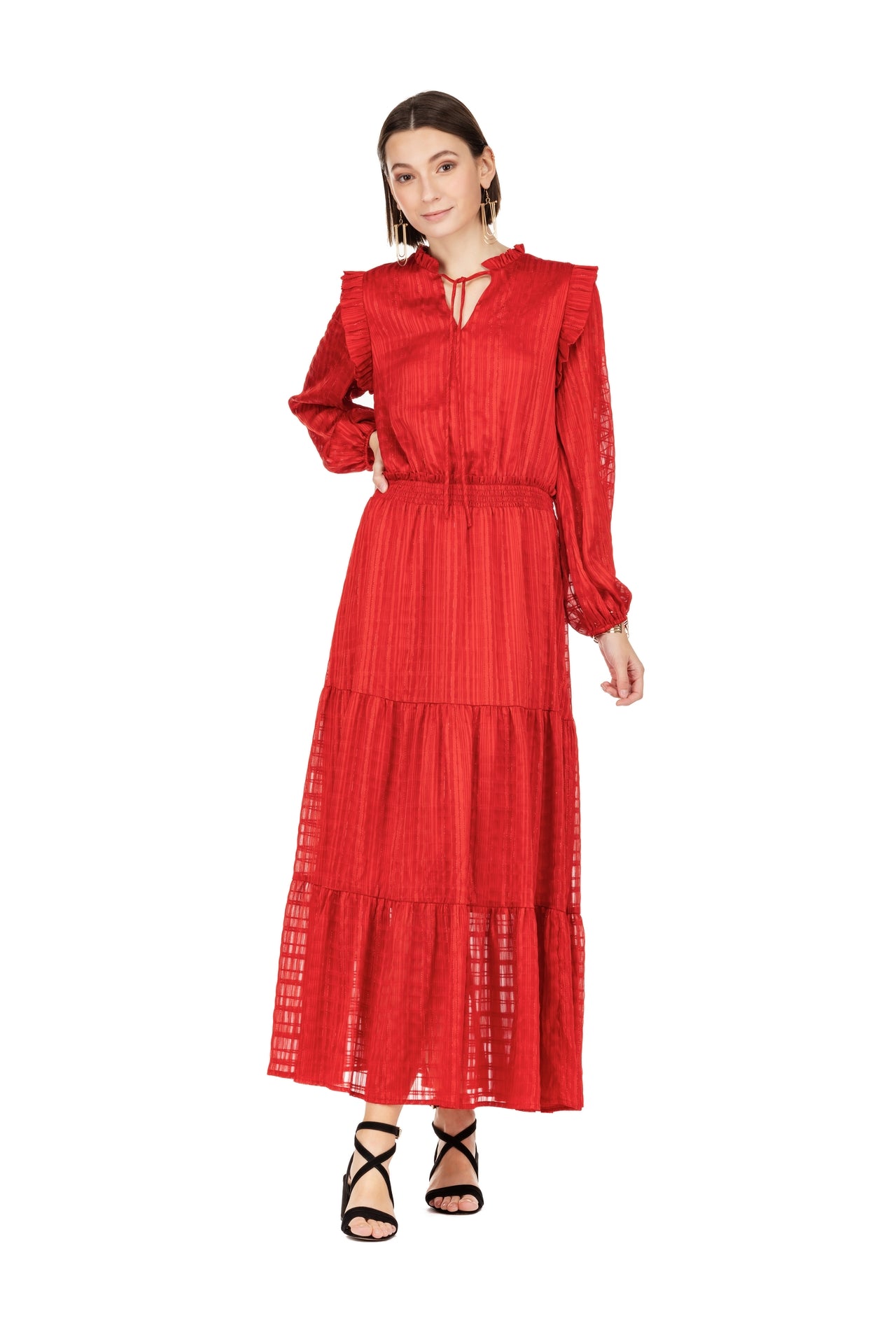 Christmas Carol Red Dress