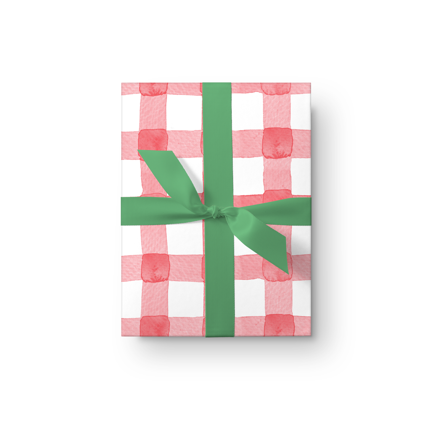 Simply Jessica Marie - Red Buffalo Check Watercolor Wrapping Paper 3 Sheets