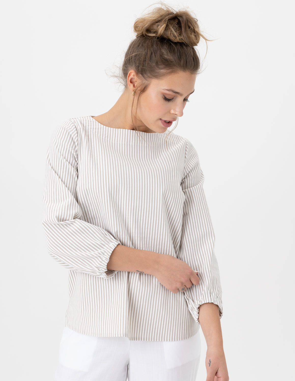 Stone Woven Blouse- Renuar
