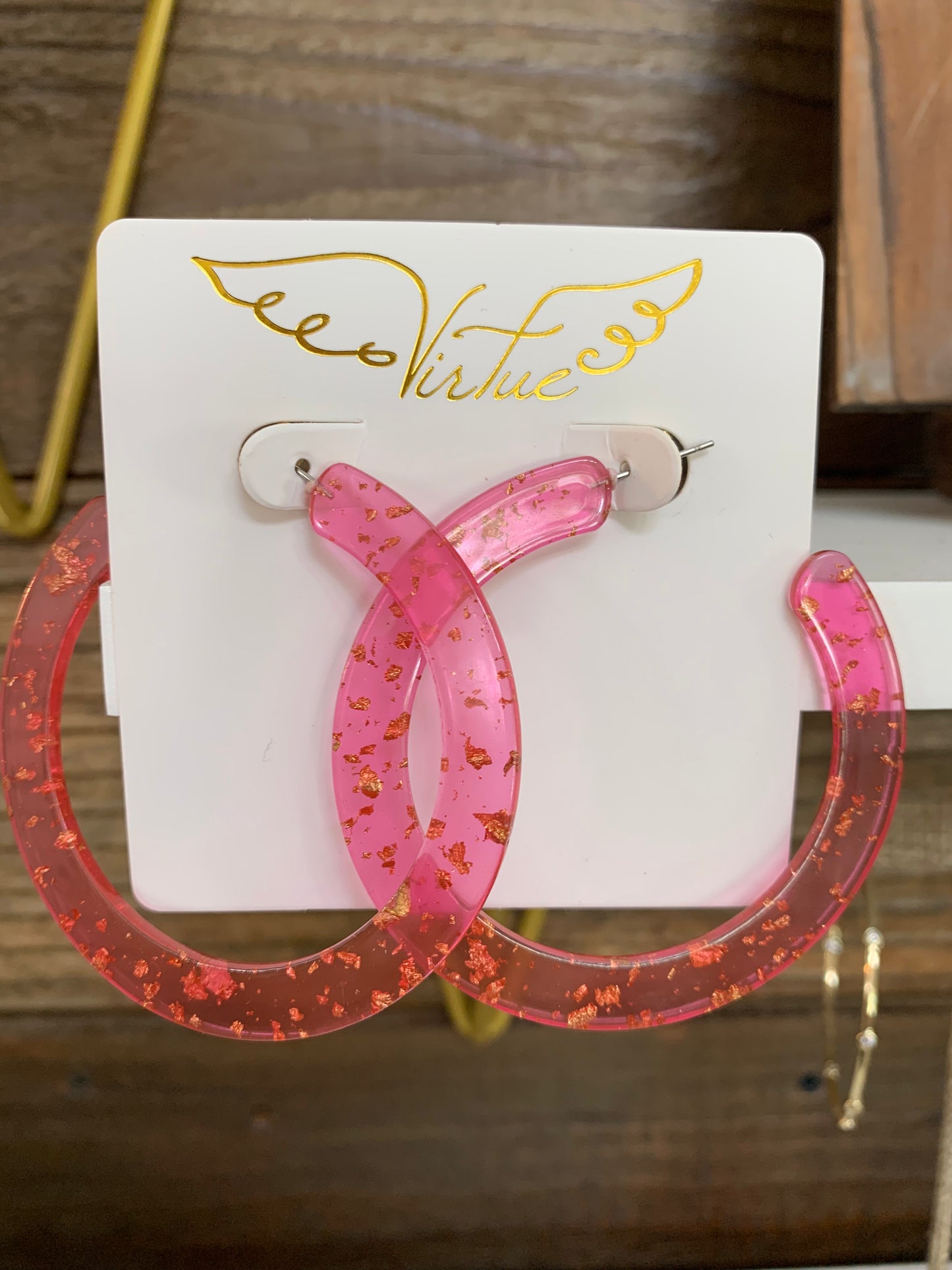 Virtue Collection- Acrylic Hoop