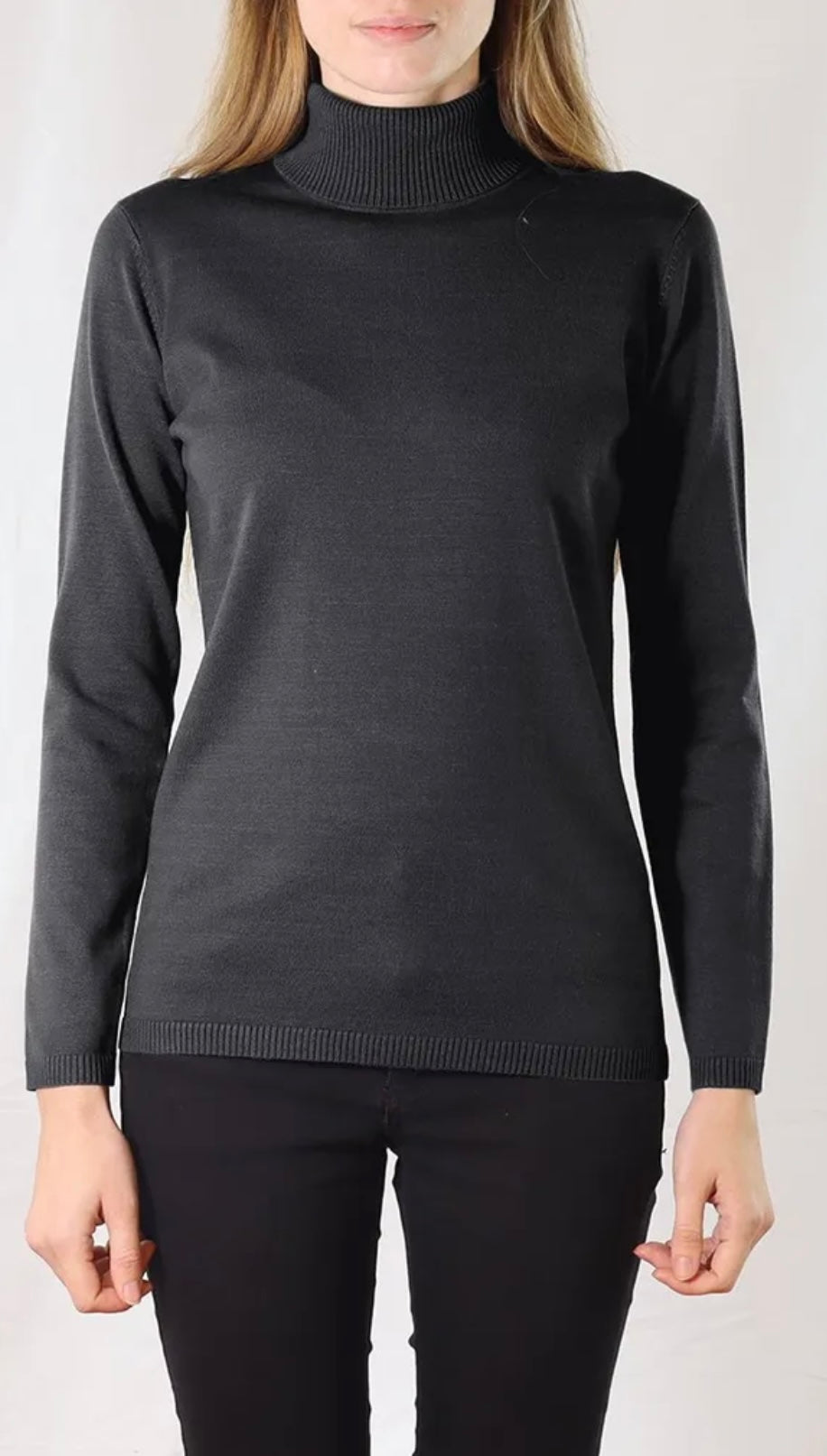 Pullover Mock Neck Top