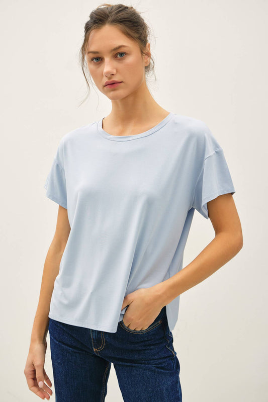 Bamboo Crop Tee