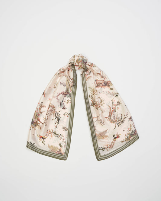 Fable England - FABLE Wonderland Toile Silky Scarf