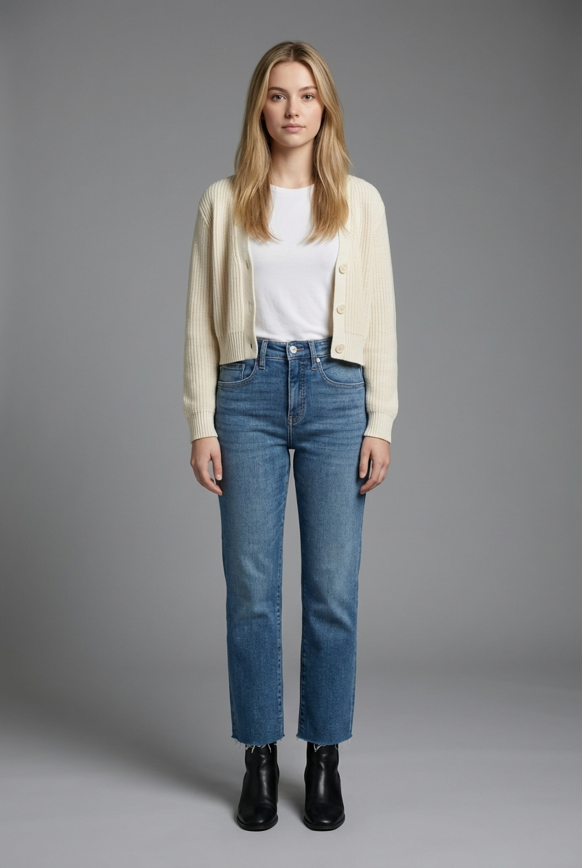 ARTEMIS VINTAGE - TUMMY CONTROL HIGH RISE STRAIGHT LEG JEANS