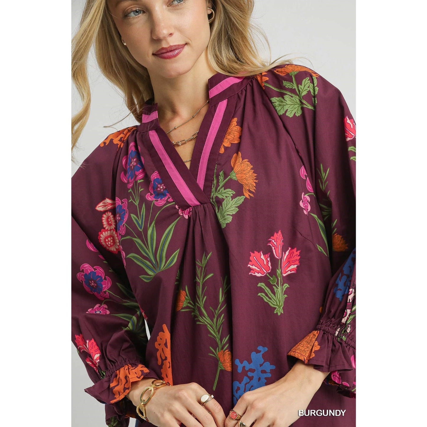 Floral Print Shift Dress