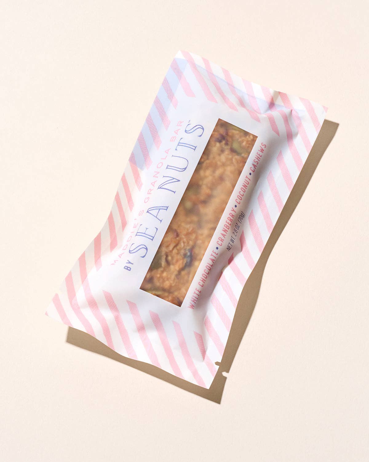 Sea Nuts - Maddie's White Chocolate Cranberry Coconut Cashew Granola Bar