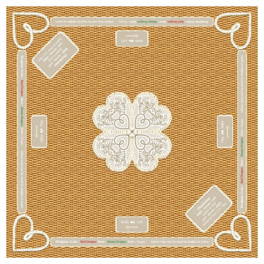 Mahjong Gaming Mat- NANTUCKET BASKET, RULES EDITION *****
