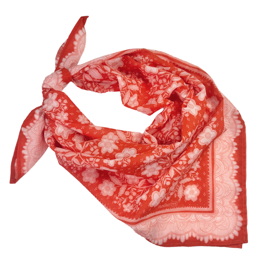 Handker Bandanas - 34" Wild Rag Lacey Bandana