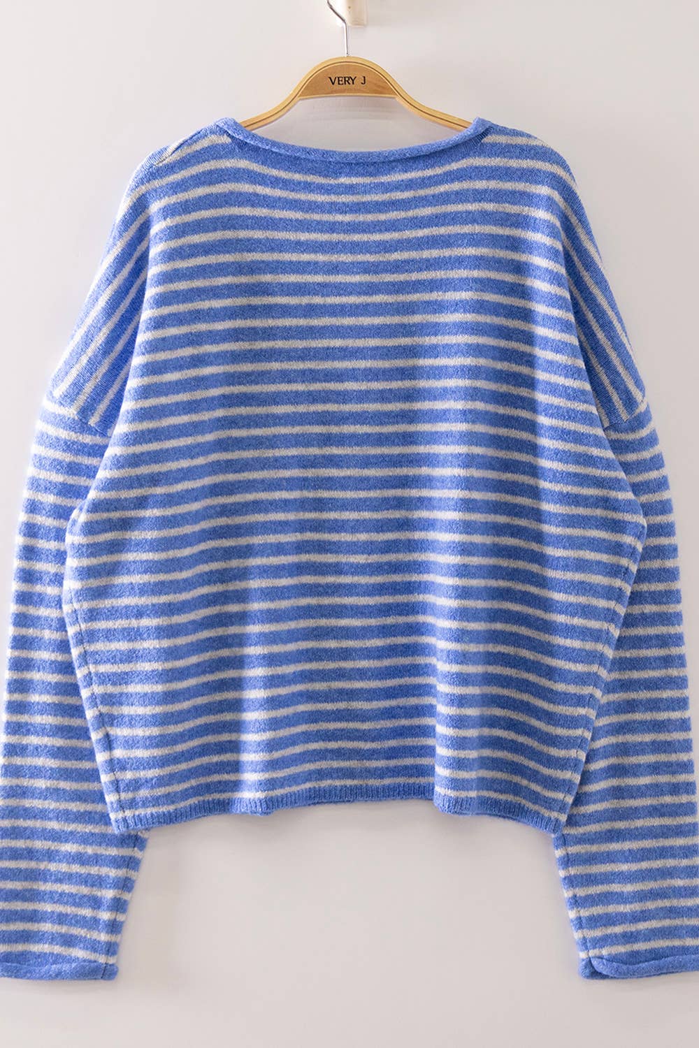 Martha's Vinyard Blue Stripe Sweater