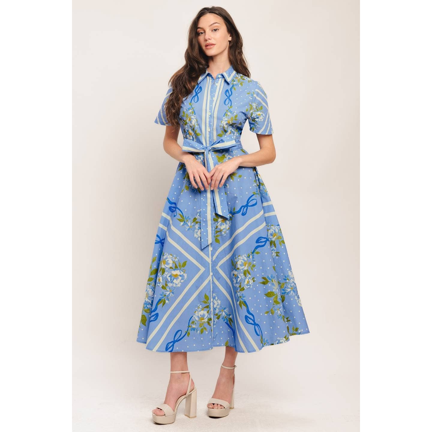 Meredith Bows and Florals Dress