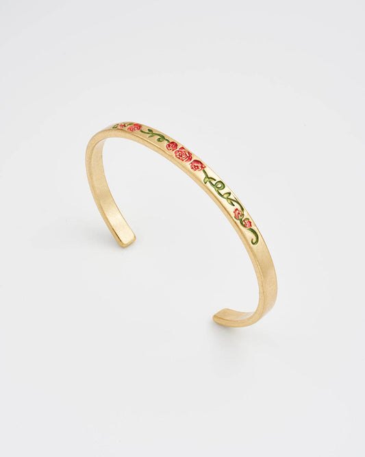 Fable England - English Rose Gold Bangle