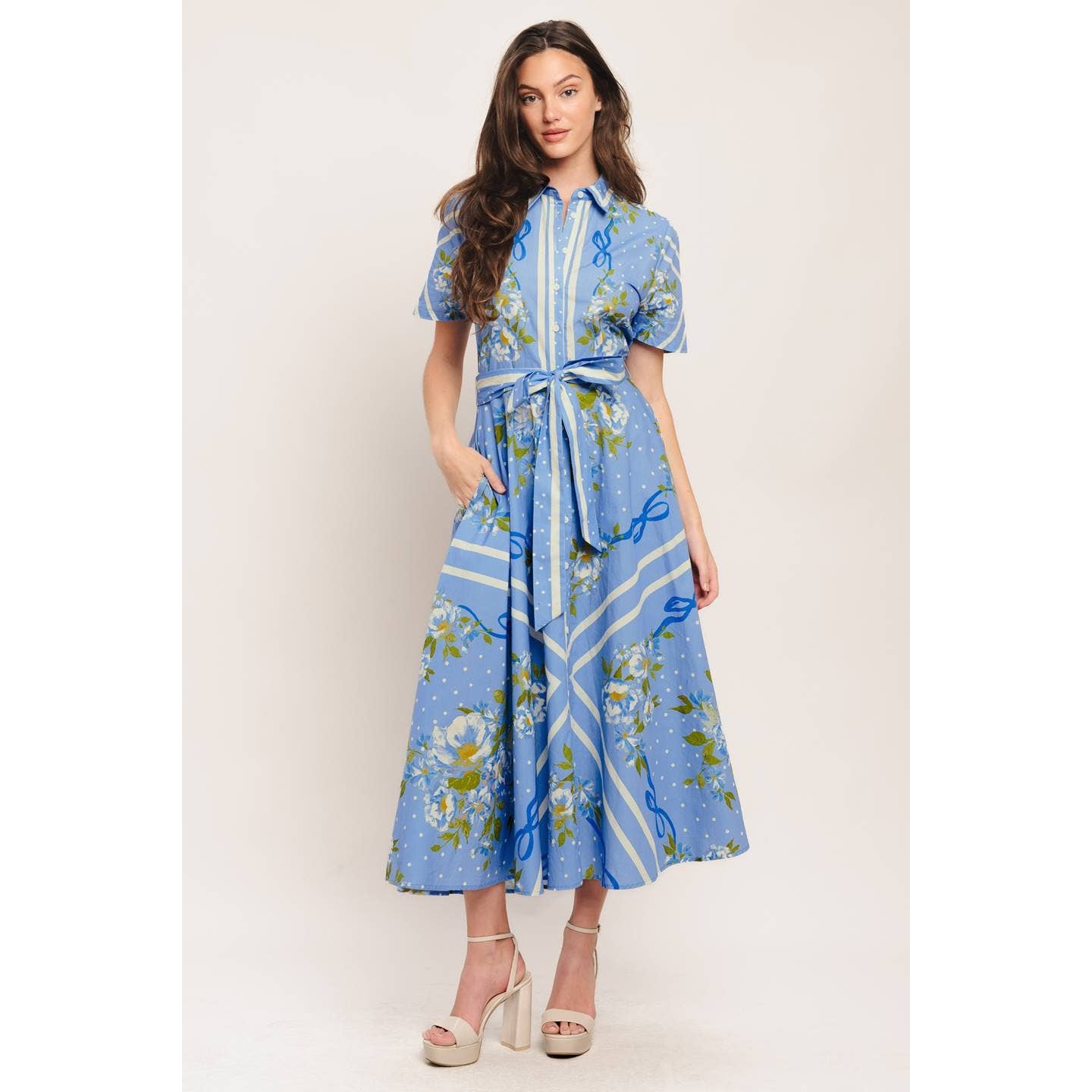 Meredith Bows and Florals Dress