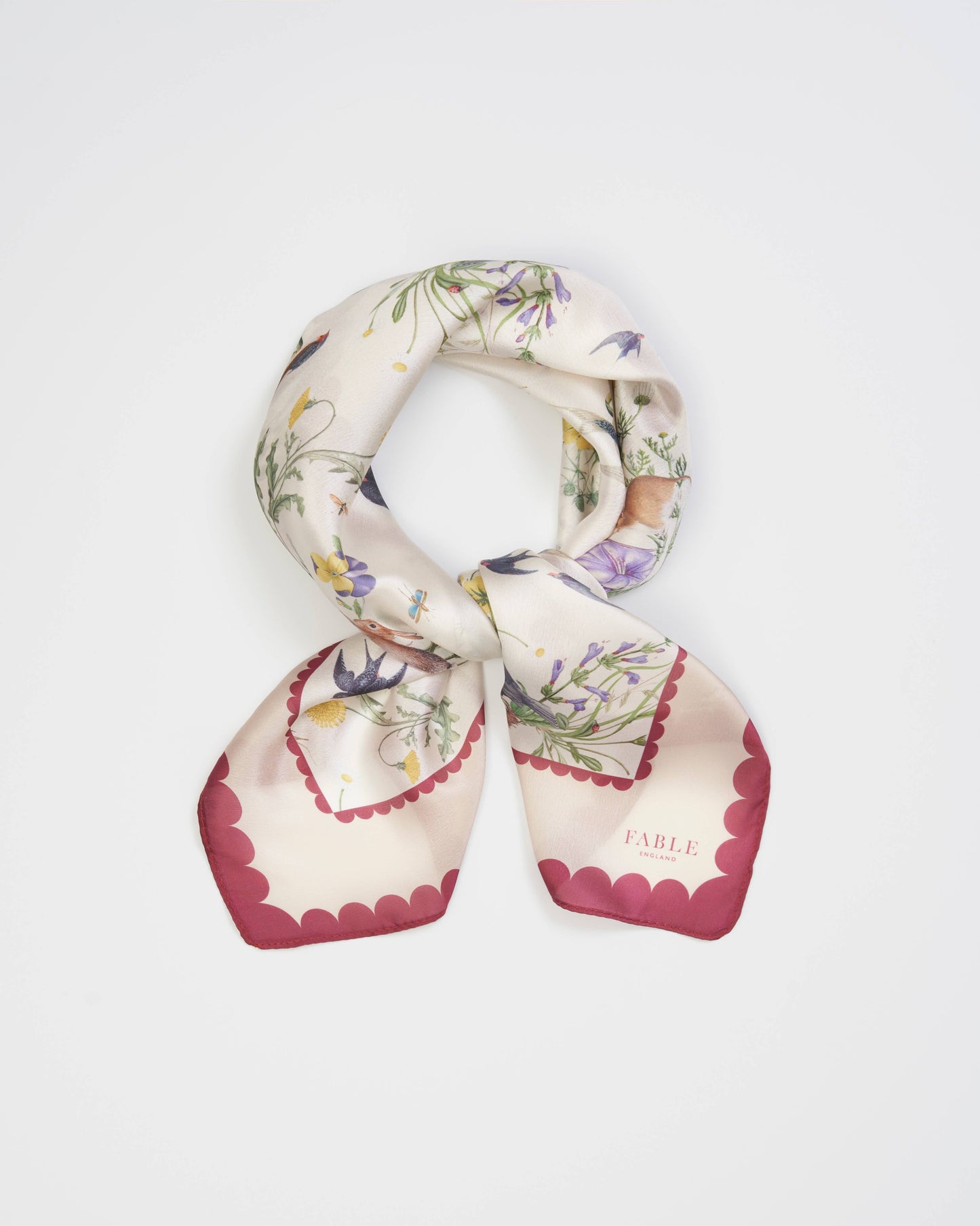 Fable England - FABLE Running Bunny Toile Square Scarf