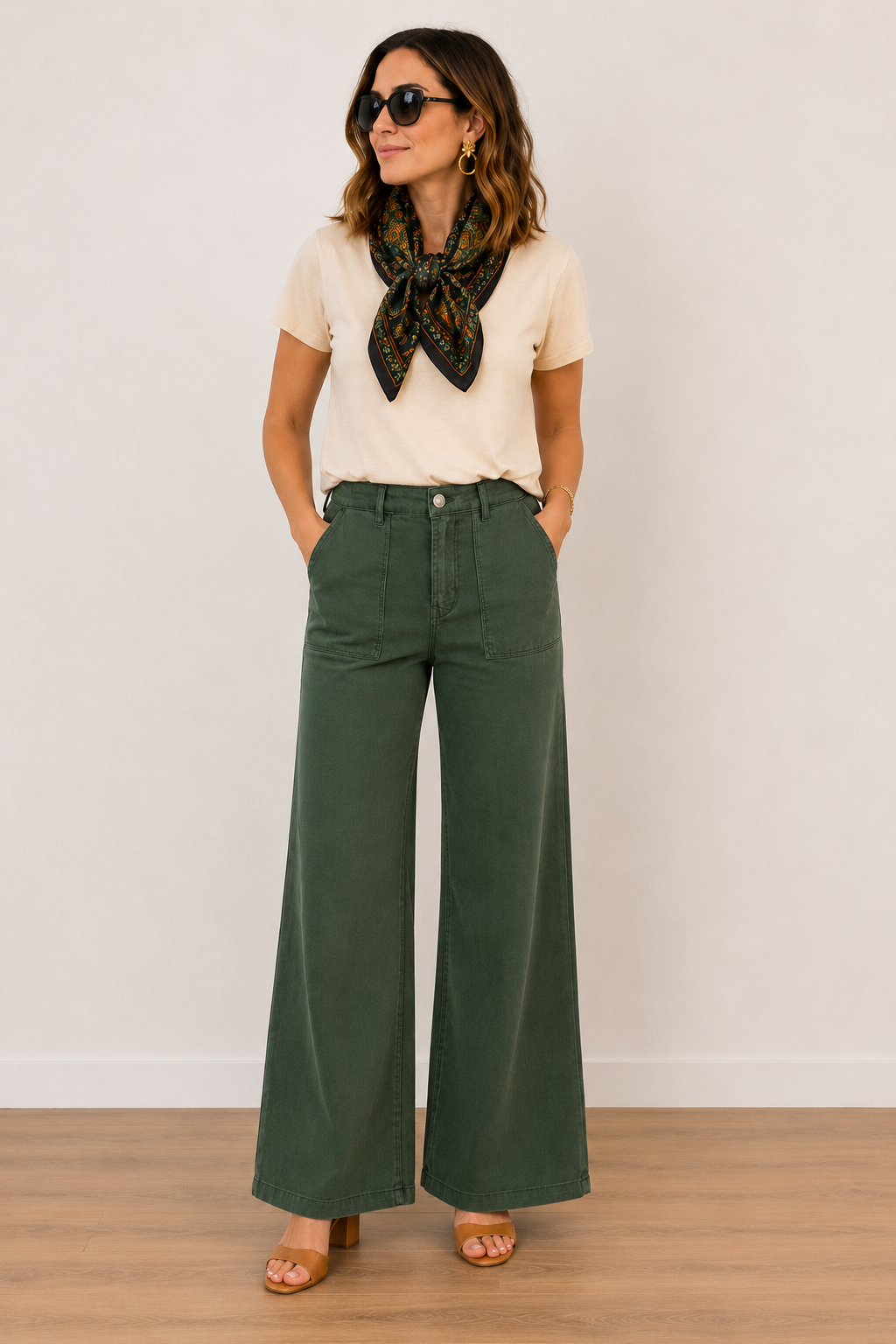 Evergreen Meg Khaki Pant