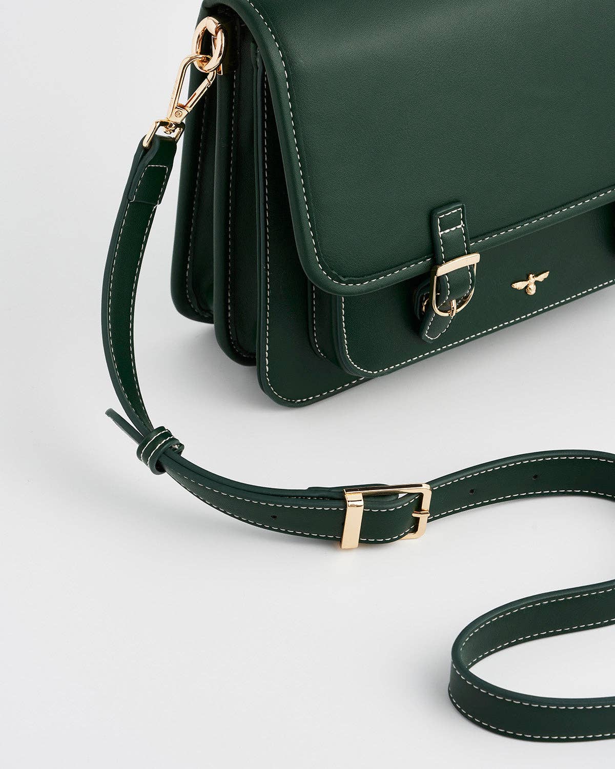 Fable England - Into the Woods Green Classic Satchel