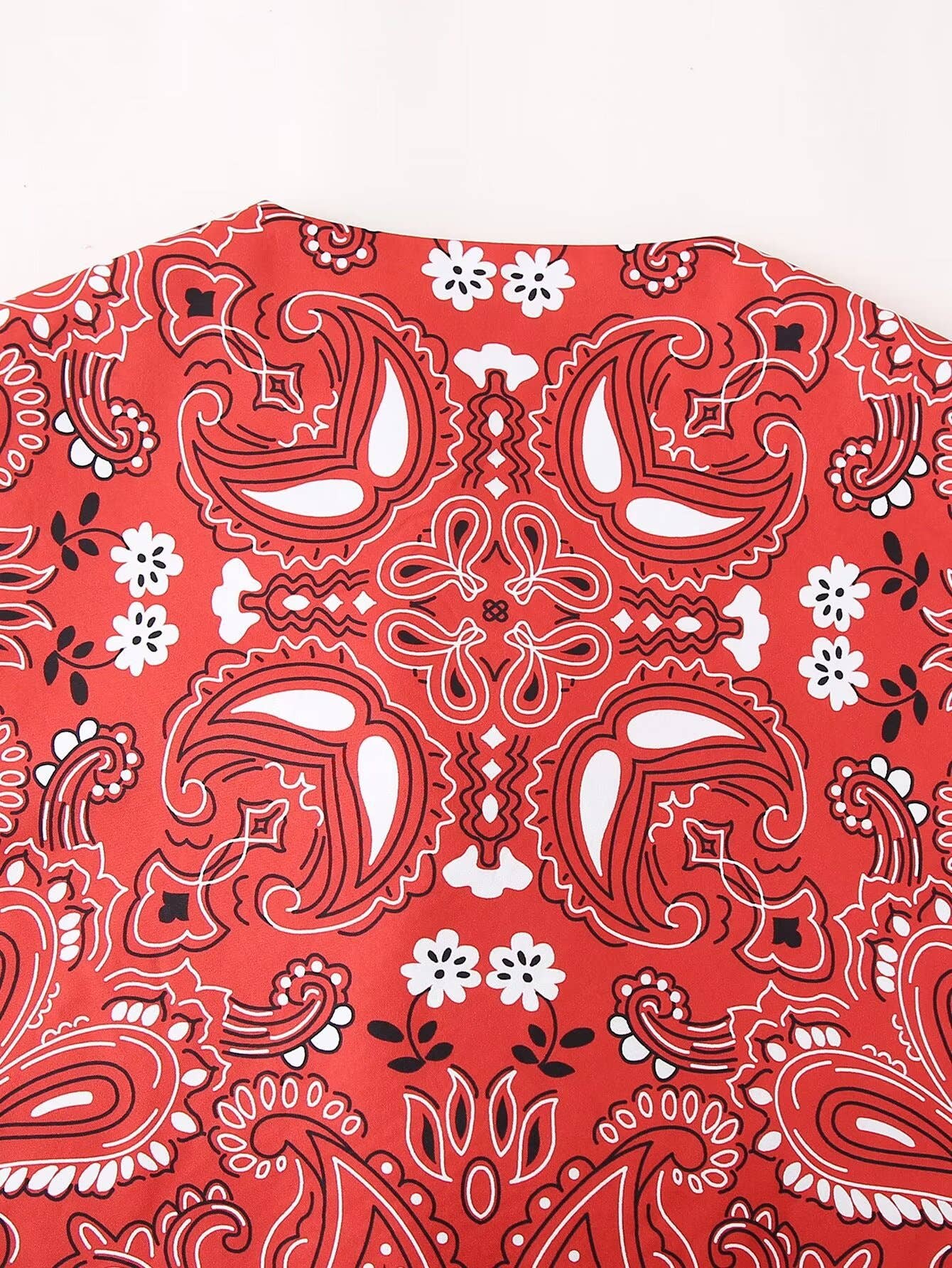Red Bandana Vest